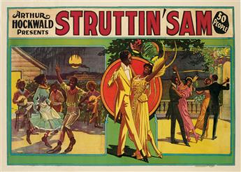 (MUSIC--MINSTRELSY.) HOCKLAND, ARTHUR. Arthur Hockland Presents Struttin Sam.